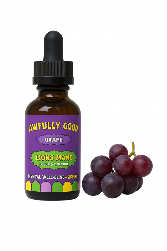 Lion's Mane Tincture - Grape